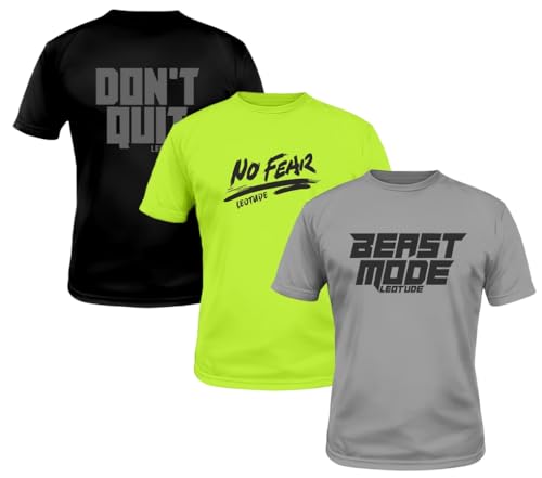 Regular Fit Half Sleeve Round Neck Dri-Fit Tshirt for Men's Combo (Pack of 3)