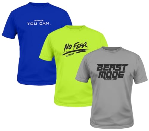 Regular Fit Half Sleeve Round Neck Dri-Fit Tshirt for Men's Combo (Pack of 3)