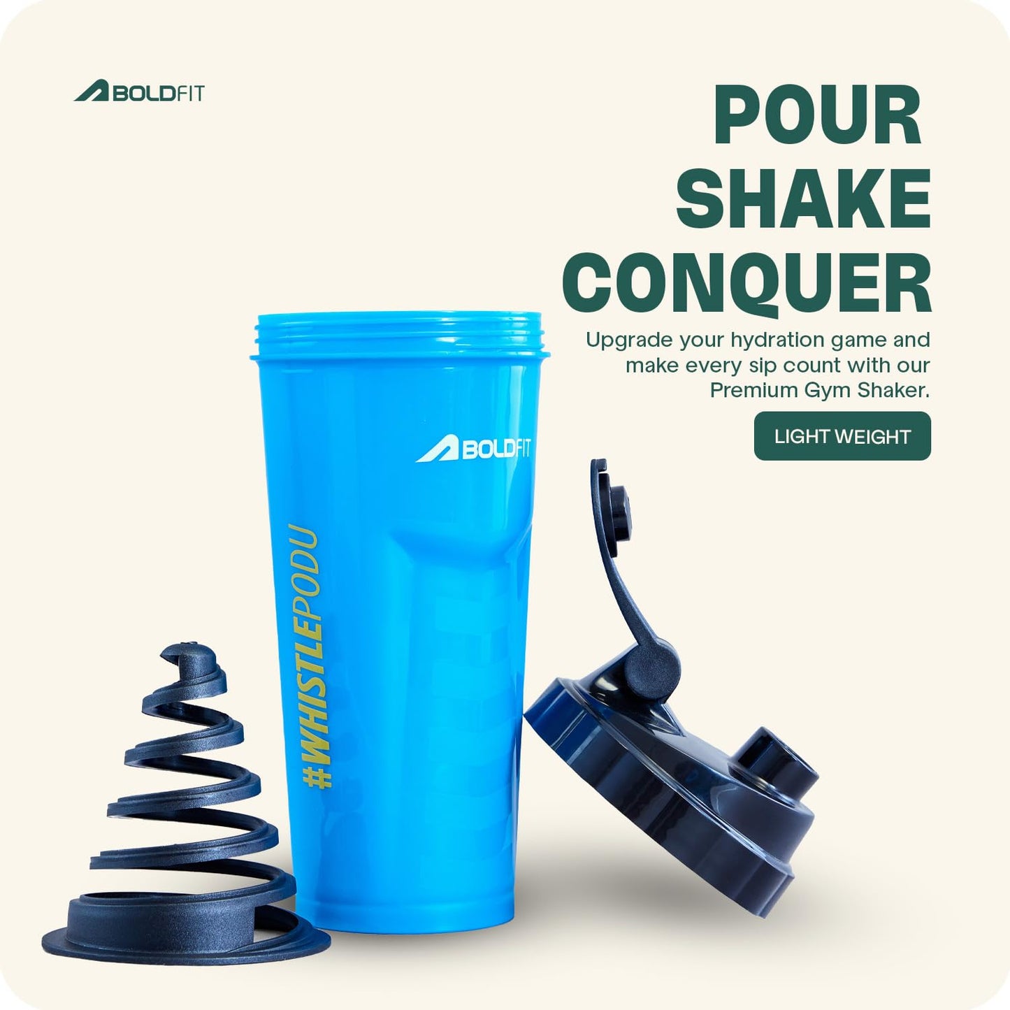 Boldfit shaker for gym