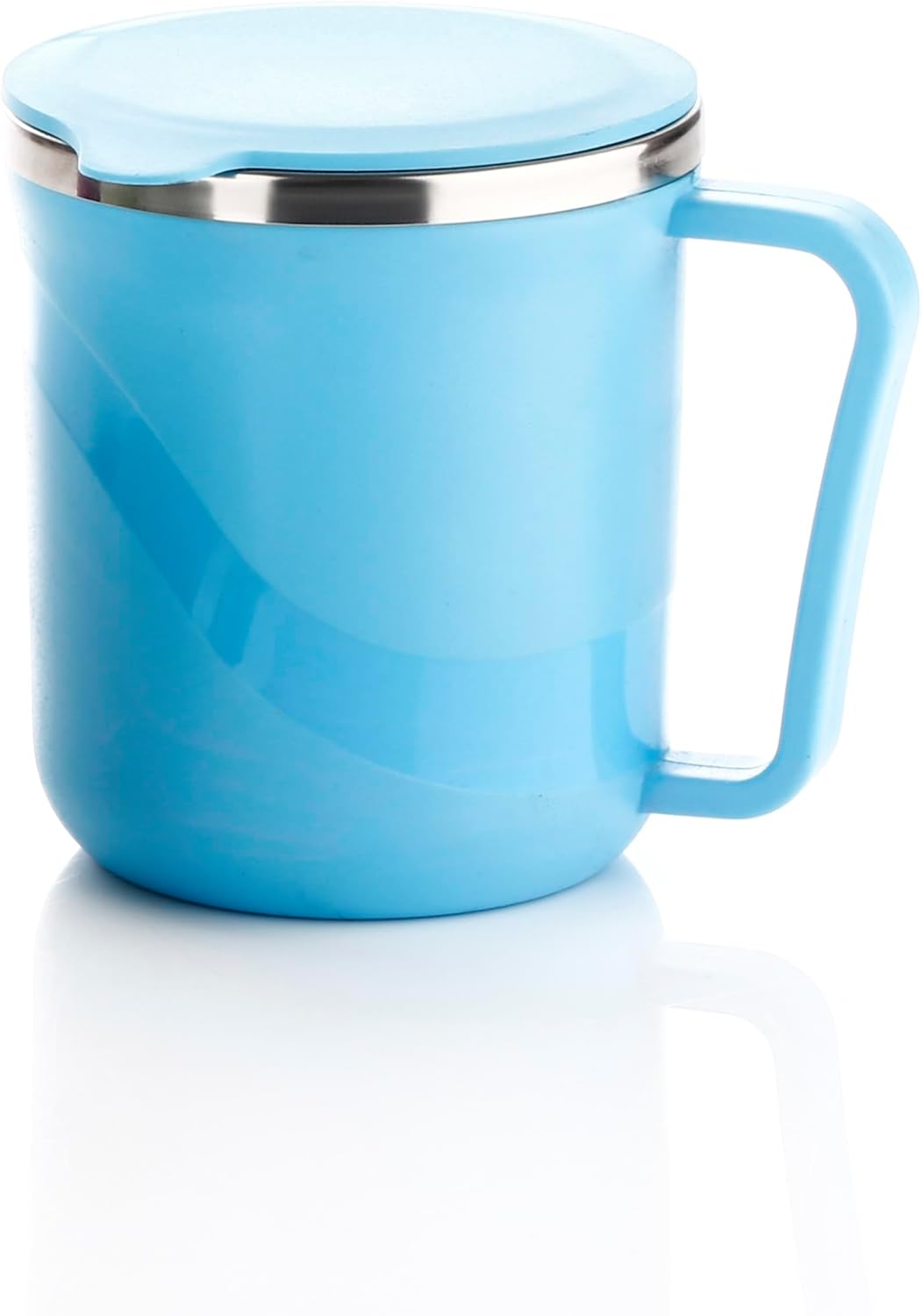 Insulated Stainless Steel Coffee Mug with Lid – 300ml