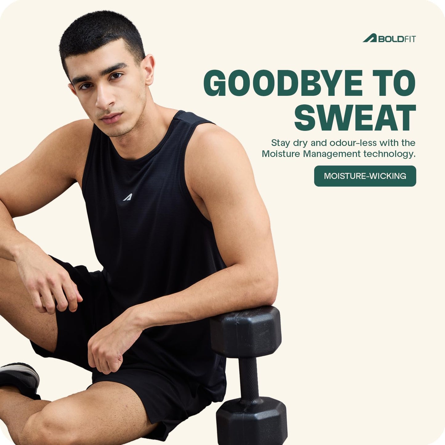 Boldfit Men's Polyester Regular Fit Vest