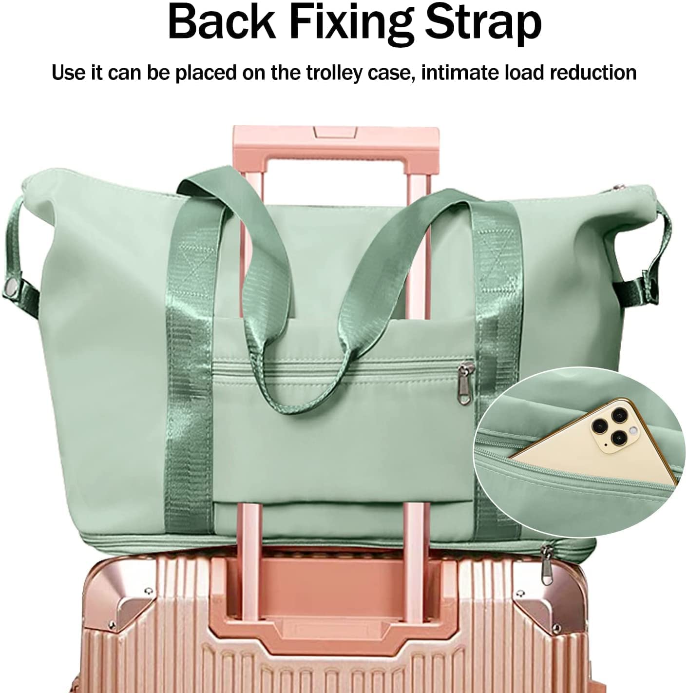 Nylon 40 Cms Travel Duffle Bag