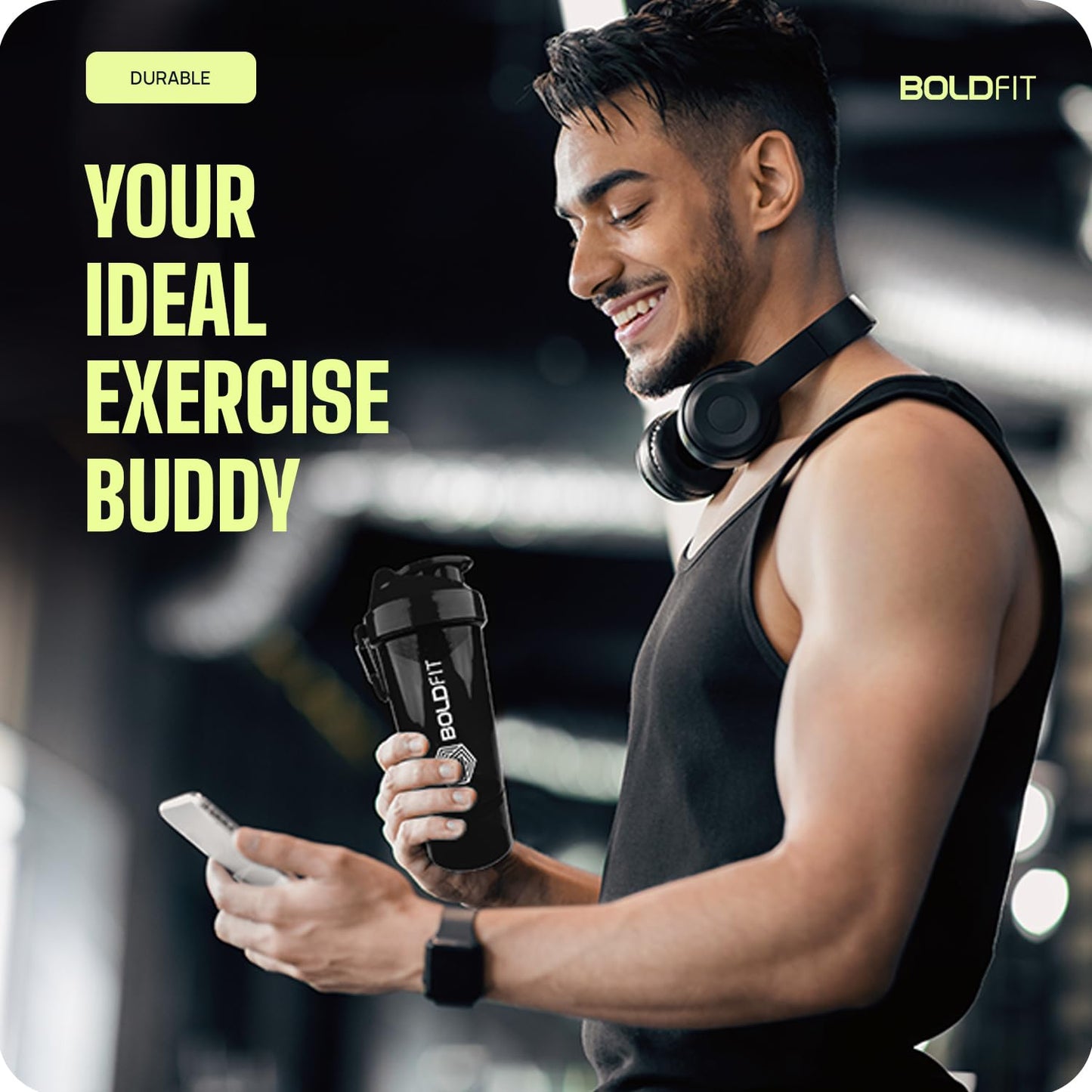 Boldfit shaker for gym