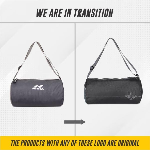 NIVIA Basic Duffle Polyester Bag, Gym Bag
