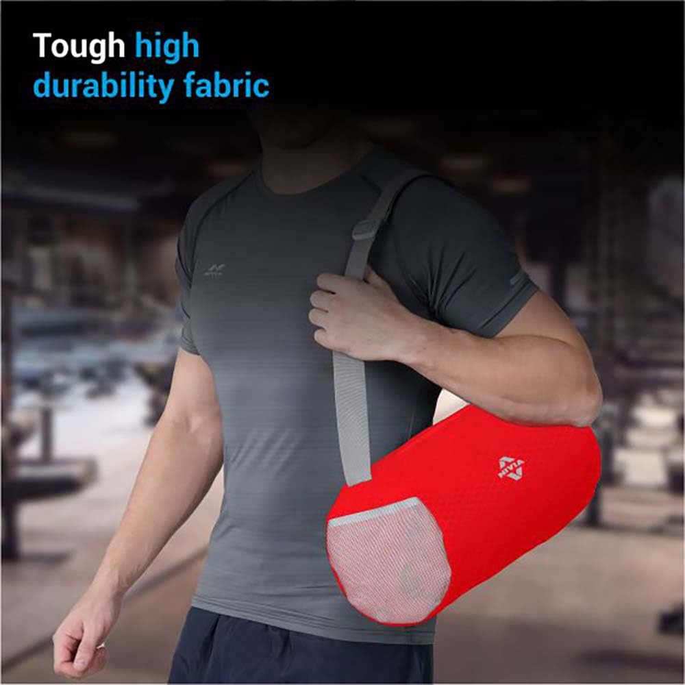 NIVIA Basic Duffle Polyester Bag, Gym Bag