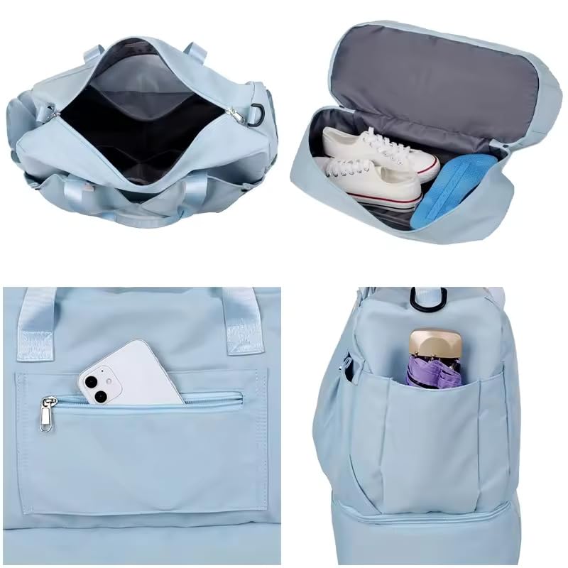 Nylon 40 Cms Travel Duffle Bag