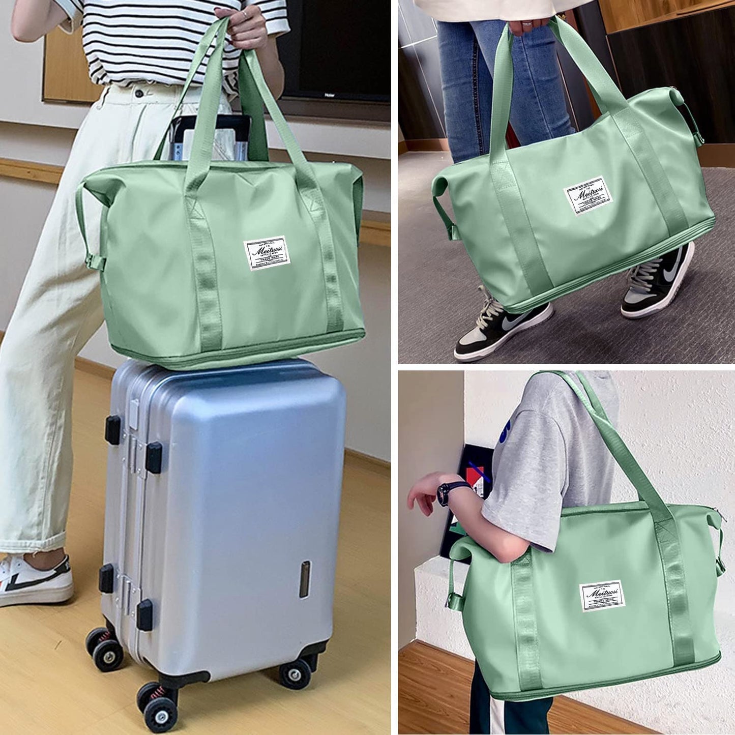 Nylon 40 Cms Travel Duffle Bag