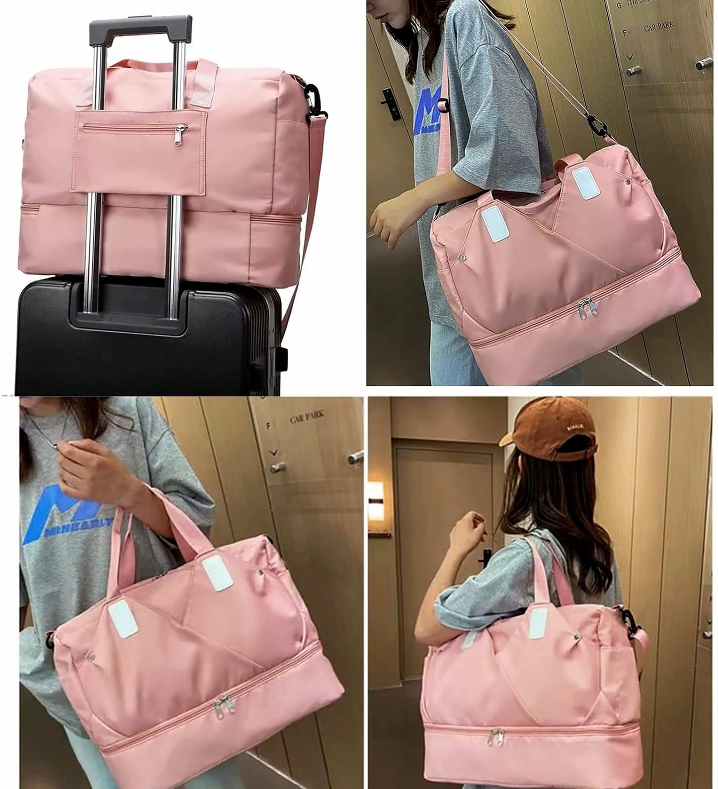 Nylon 40 Cms Travel Duffle Bag