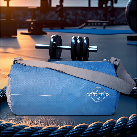 NIVIA Basic Duffle Polyester Bag, Gym Bag